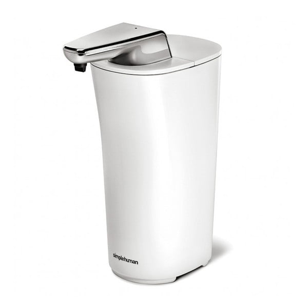 Beli nedotični dozirnik za milo simplehuman Compact