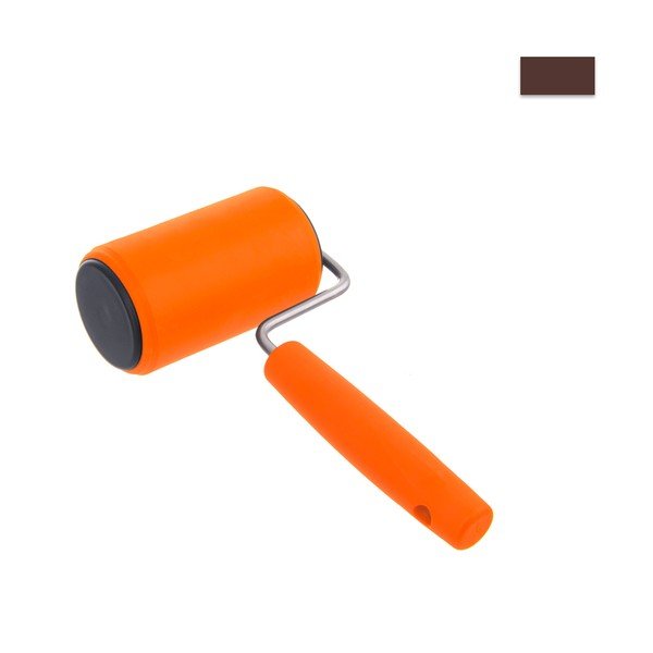 Silikonski valjček z oranžnim ročajem Orion Mini