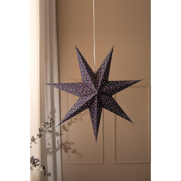 Temno modra viseča božična svetlobna dekoracija Baroque – Markslöjd-image-1