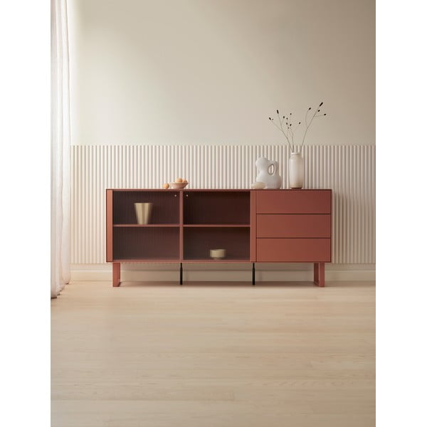 Opečnato oranžna komoda 180x79 cm Edge by Hammel – Hammel Furniture-image-1
