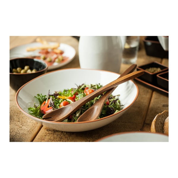 Komplet 2 zajemalk za solato iz akacijevega lesa Premier Housewares Socoro-image-2