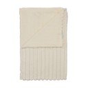 Kremno bela odeja iz mikropliša 130x170 cm Cosy Ribbed – Catherine Lansfield