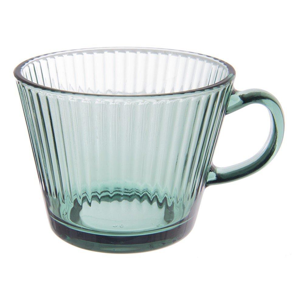 Zelena steklena skodelica 430 ml Verde