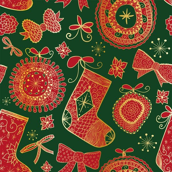 Namizni prt Božič V12, 150x150 cm-image-1