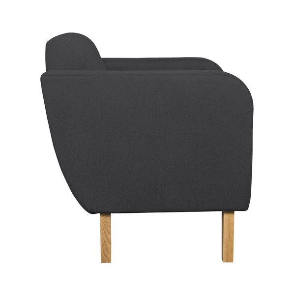 Temno siv fotelj Kooko Home Swing-image-3