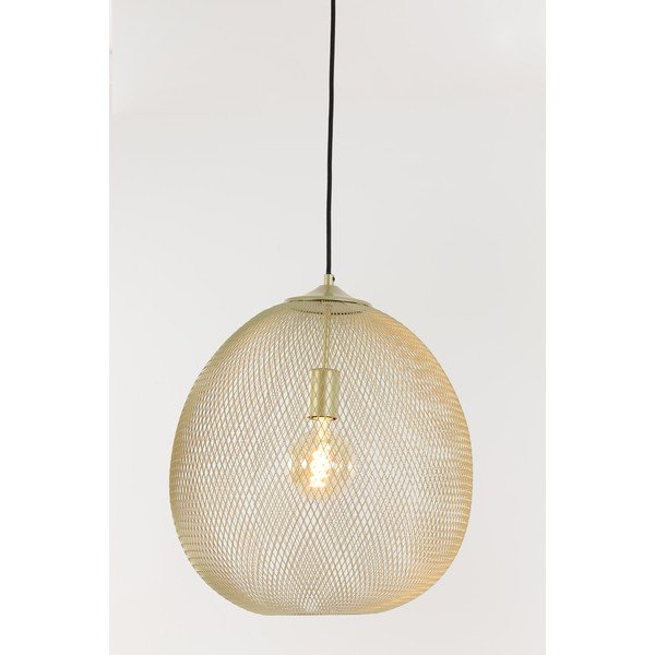 Viseča svetilka v zlati barvi s kovinskim senčilom ø 40 cm Moroc – Light & Living-image-3