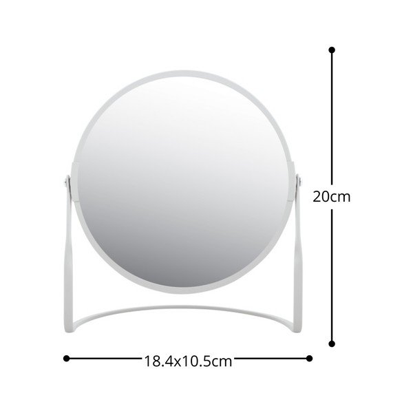 Kozmetično povečevalno ogledalo (5x povečava) ø 18 cm Akira – Spirella-image-2