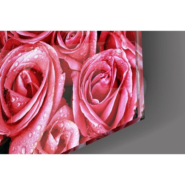 Steklena slika Insigne Pink Roses-image-2