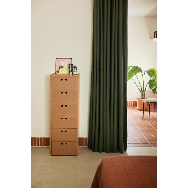 Omarica v naravni barvi 40x118x40 cm Wally – Teulat-image-1