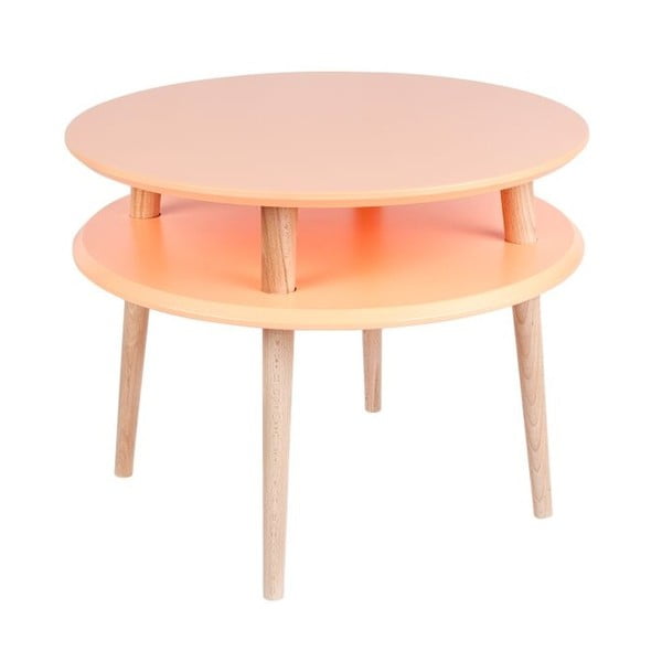Kavna mizica UFO 45x57 cm, oranžna