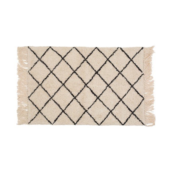 Kremno bela preproga 60x90 cm Lozag - Sema