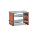 Opečnato oranžna/siva nočna omarica s policami Inari – Teulat