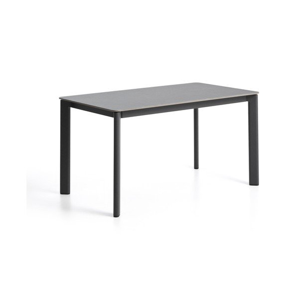 Vrtna miza s kamnito mizno ploščo 80x140 cm Anafi – Kave Home