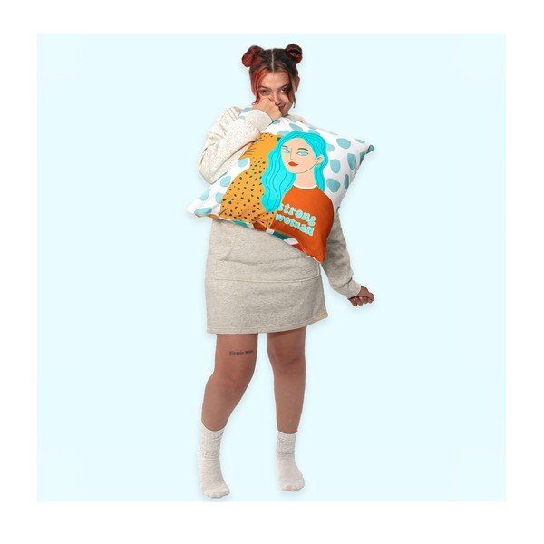Prevleke za blazino v kompletu 2 ks 50x50 cm Girl power – Aware-image-4