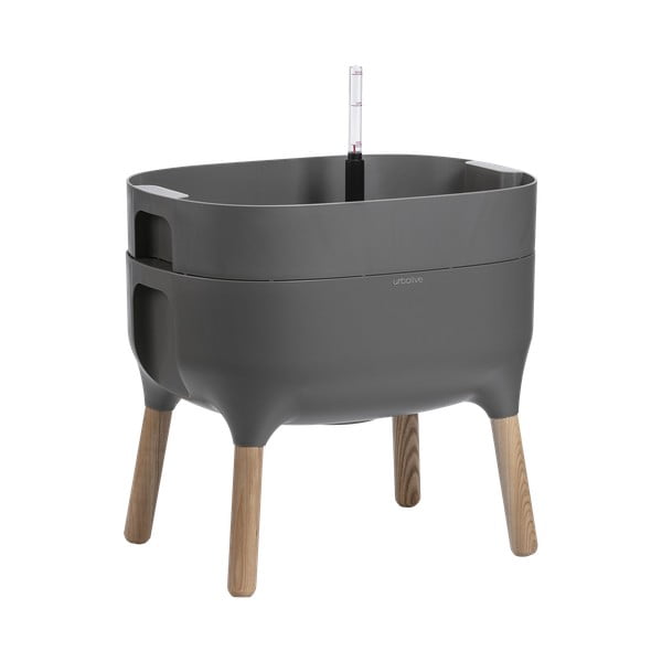 Plastičen samozalivalni cvetlični lonec Urbalive – Plastia