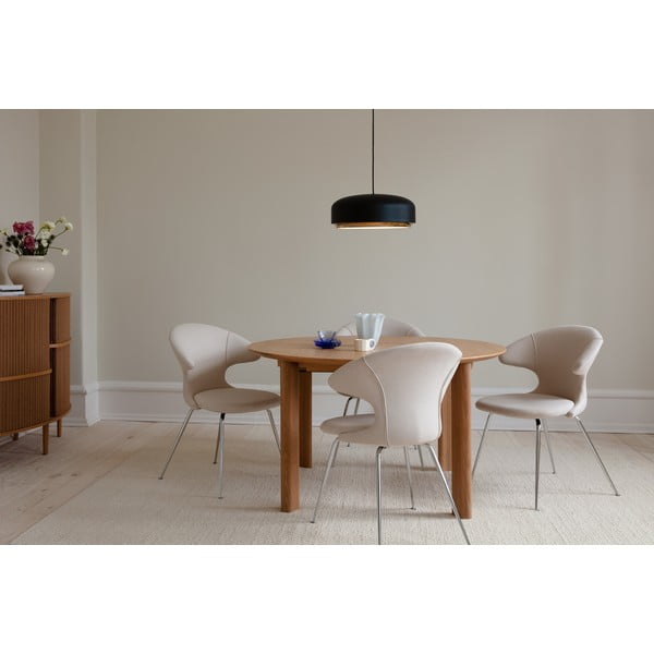 Črna LED viseča svetilka s kovinskim senčnikom ø 40 cm Hazel medium – UMAGE-image-1