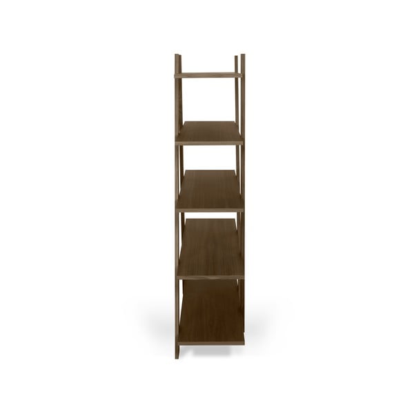 Knjižna omara v dekorju orehovega lesa, višina 160 cm Wind - TemaHome-image-4