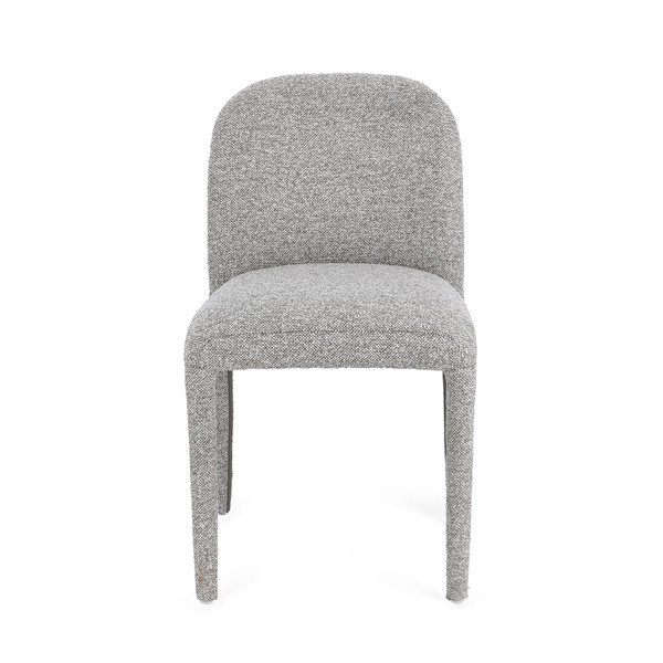Siv bouclé jedilni stol Antara – Bizzotto-image-2