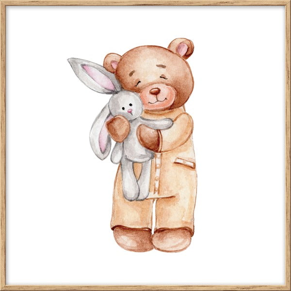 Otroška slika 20x20 cm Teddy Bear