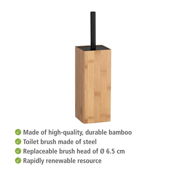Bambusova WC ščetka Wenko Padua-image-4