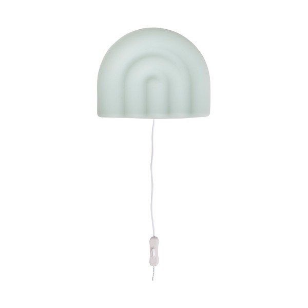 Mentolno zelena LED otroška stenska svetilka Rainbow – OYOY Mini