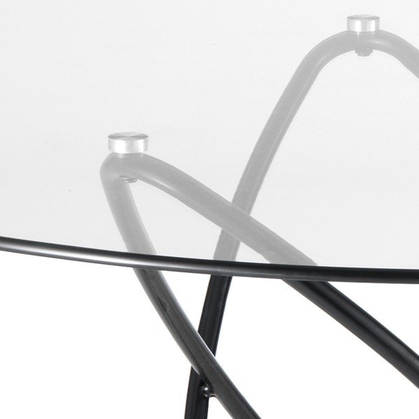 Jedilna miza iz kaljenega stekla Tomasucci Hula Hoop, ⌀ 120 cm-image-2