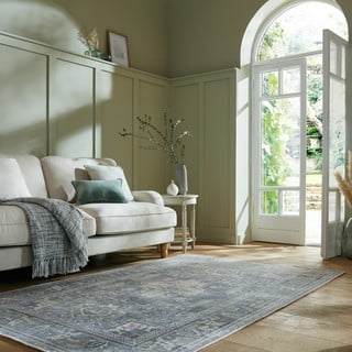Zelena pralna preproga iz mešanice recikliranih vlaken 80x150 cm Windsor – Flair Rugs