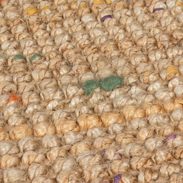 Ročno tkana preproga iz jute v naravni barvi 160x230 cm Jute Boucle Multi – Flair Rugs-image-3