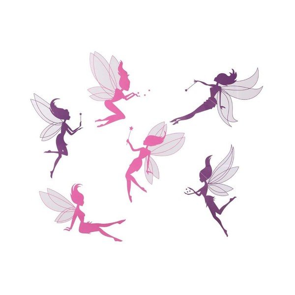 Komplet 6 nalepk Fanastick Fairy-image-1