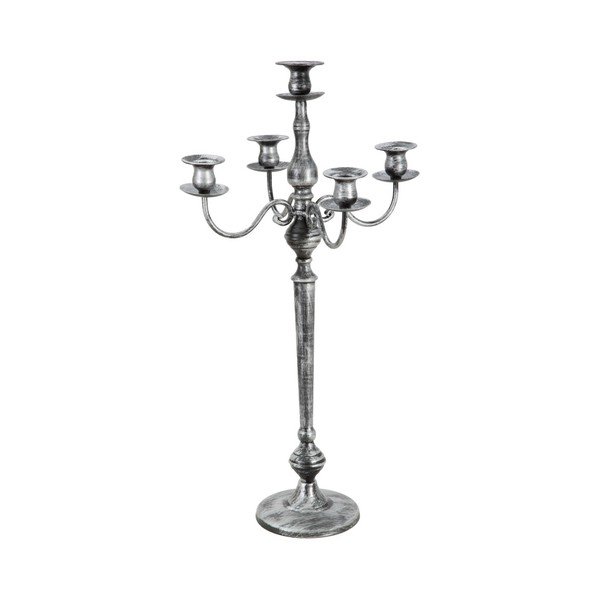 Železni svečnik za 5 sveč Mauro Ferretti Industry, višina 66 cm-image-2
