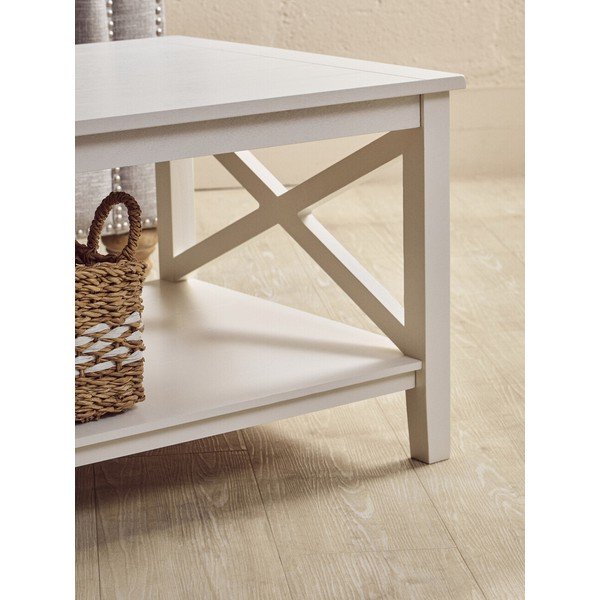 Bela klubska mizica 60x120 cm Heritage – Premier Housewares-image-2