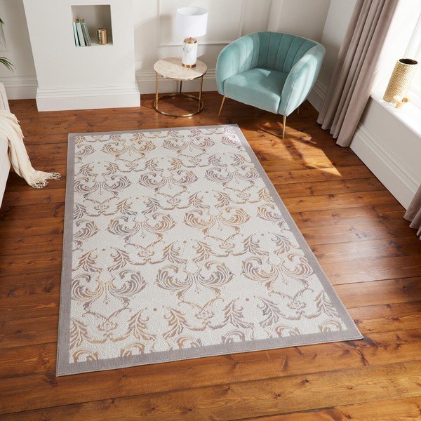 Preproga v zlati, sivi in bež barvi 160x230 cm Imperial Pearl – Think Rugs-image-3