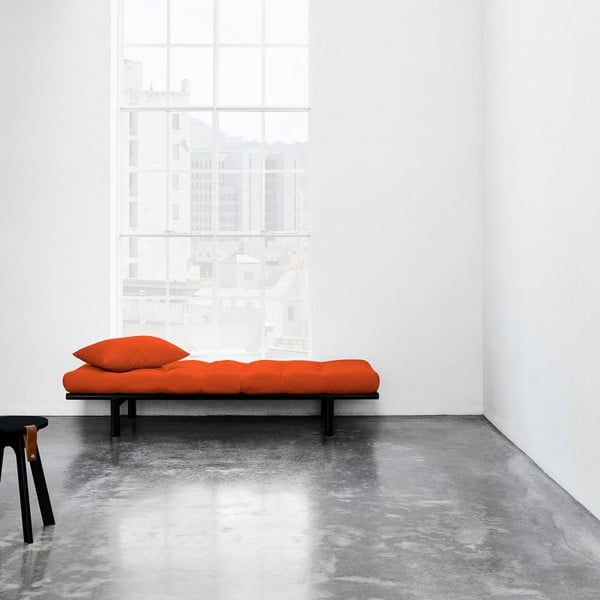 Kavč Karup Pace Black/Orange-image-3