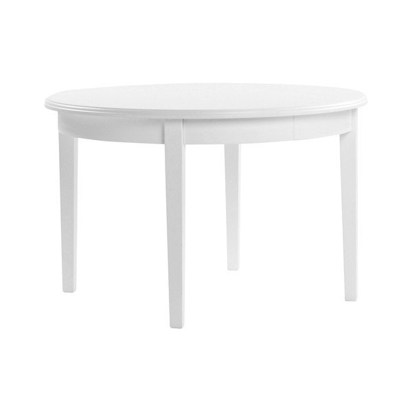 Bela ovalna jedilna miza Rowico Kosse-image-1