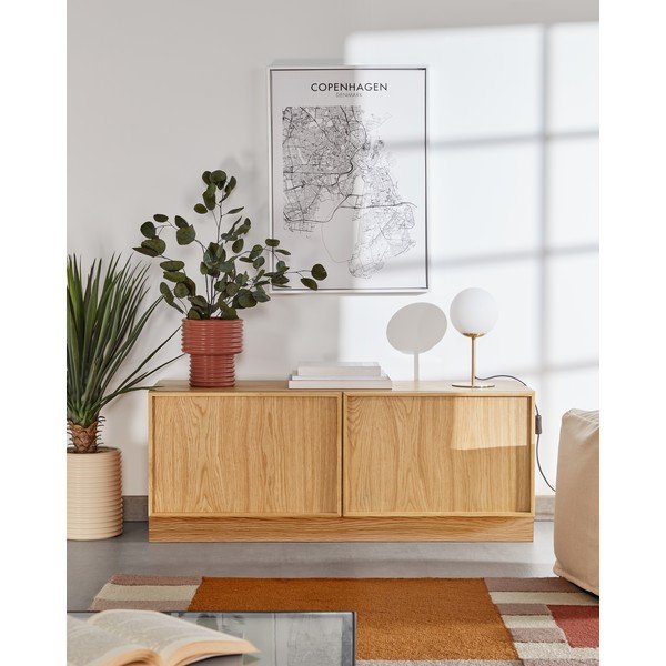 Namizna svetilka v zlati barvi s kovinskim senčnikom (višina 28 cm) Mahala - Kave Home-image-4