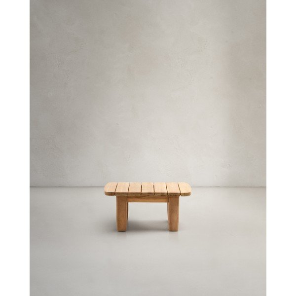 Vrtna miza iz tikovine 70x70 cm Tirant - Kave Home-image-1