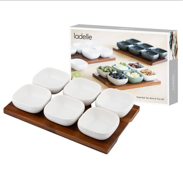 Bel porcelanast komplet za serviranje 6 ks Essentials – Ladelle-image-4
