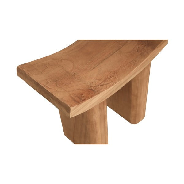 Stolček iz masivne pavlonije v naravni barvi Japan – WOOOD-image-3