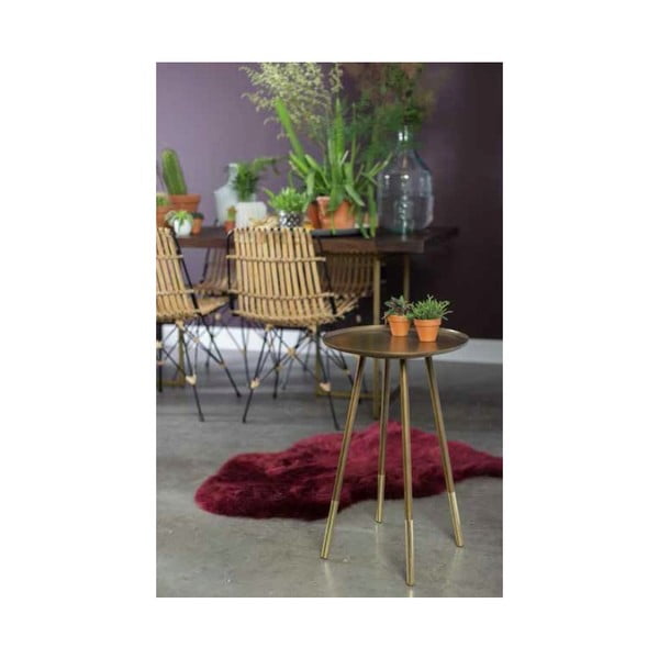 Medeninasta stranska mizica Dutchbone Eliot, ⌀ 37 cm-image-1