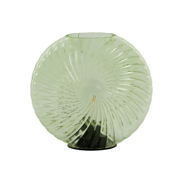 Zelena namizna svetilka (višina 16,5 cm) Milado - Light & Living