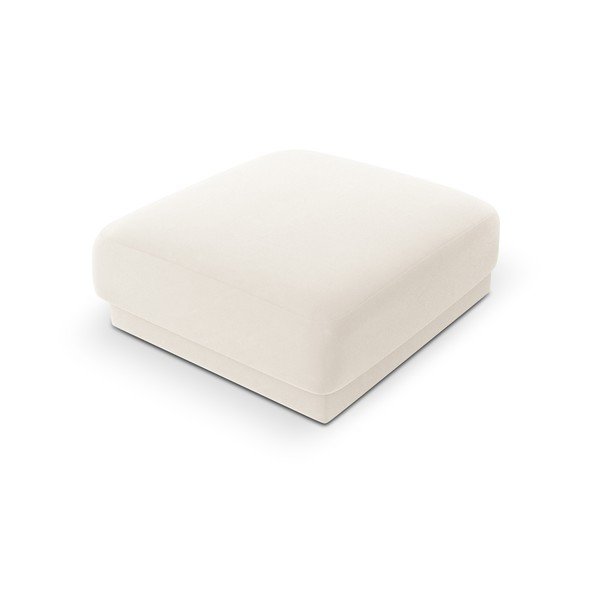 Bel žameten tabure Miley  – Micadoni Home-image-4