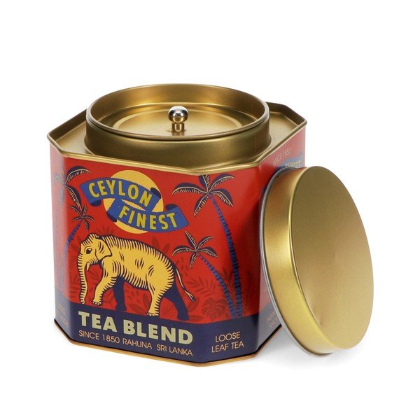 Kovinska posoda za shranjevanje za čaj Ceylon Finest – Rex London-image-2
