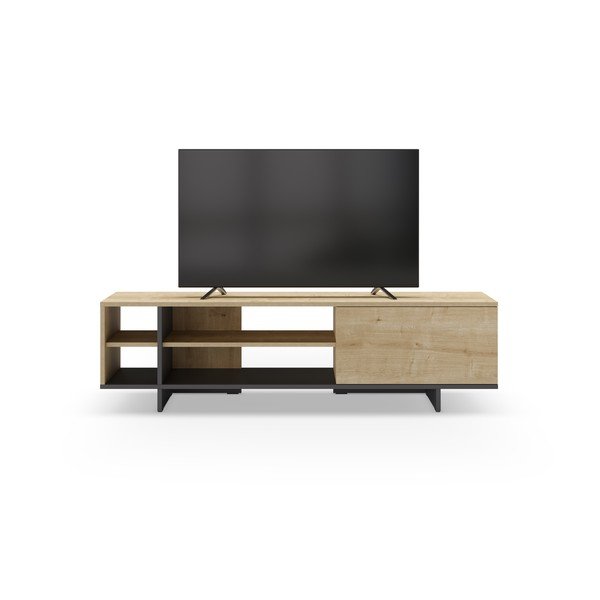 TV omarica v hrastovem dekorju 160x44 cm Cequoia – Marckeric-image-3