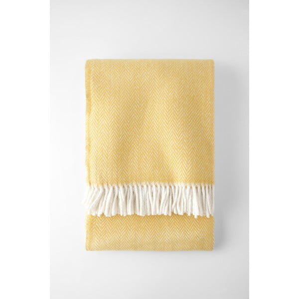 Rumena bombažna odeja, Euromant Skyline, 140 x 160 cm