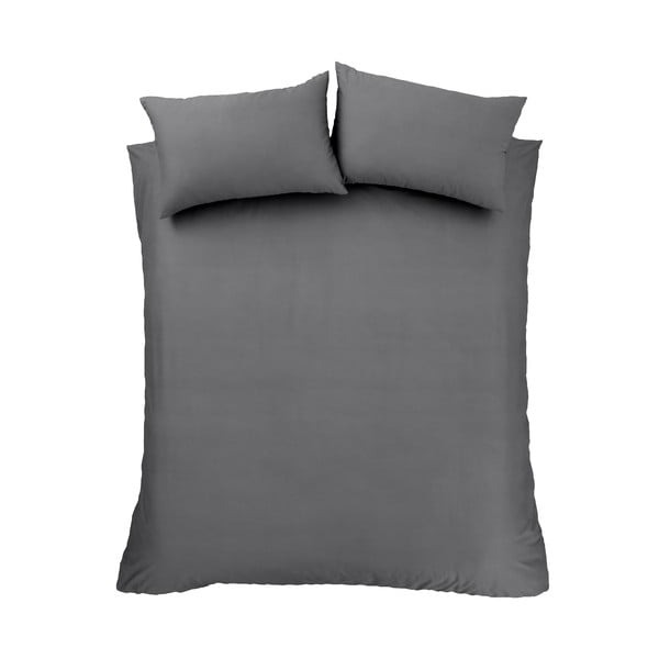 Temno siva posteljnina iz egipčanskega bombaža 135x200 cm - Bianca
