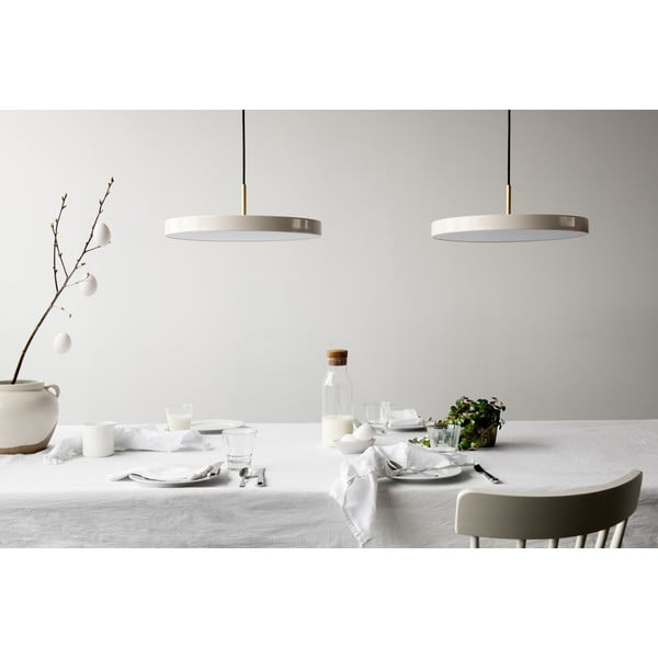 Krem viseča svetilka UMAGE Asteria, ⌀ 43 cm-image-4