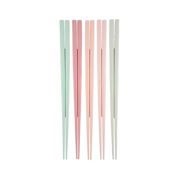 Pribor 5 ks iz bambusa za 5 oseb Pastel – Sass & Belle
