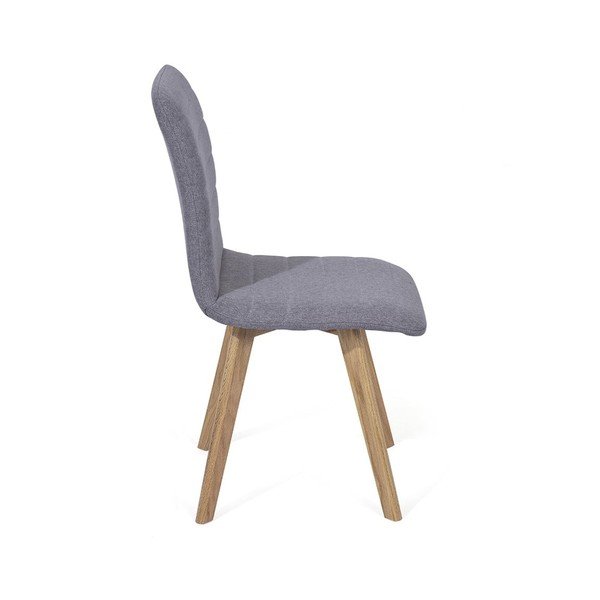 Sivi jedilni stoli v kompletu 2 kos Veva - Bonami Selection-image-2