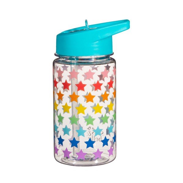 Otroška steklenička 400 ml Rainbow Stars - Sass & Belle-image-1
