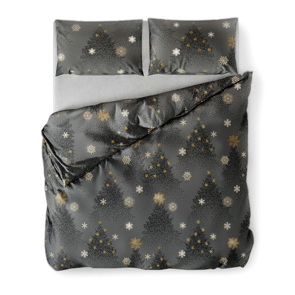Flanelna posteljnina z božičnim motivom AmeliaHome Silentnight, 200 x 220 cm